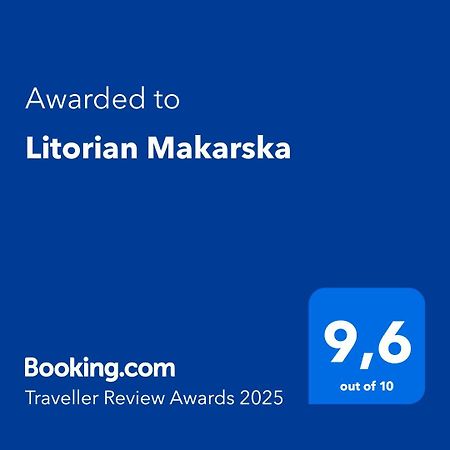 Apartamento Litorian Makarska Exterior foto